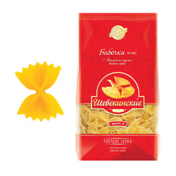 Макароны Шебекинские бабочки 350г