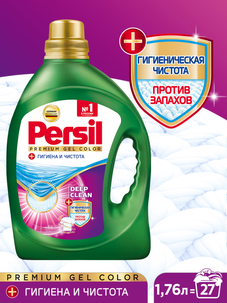 Гель для стирки Persil Premium Color Gel 1.76 л Гель для стирки Persil Premium Color Gel 1.76 л