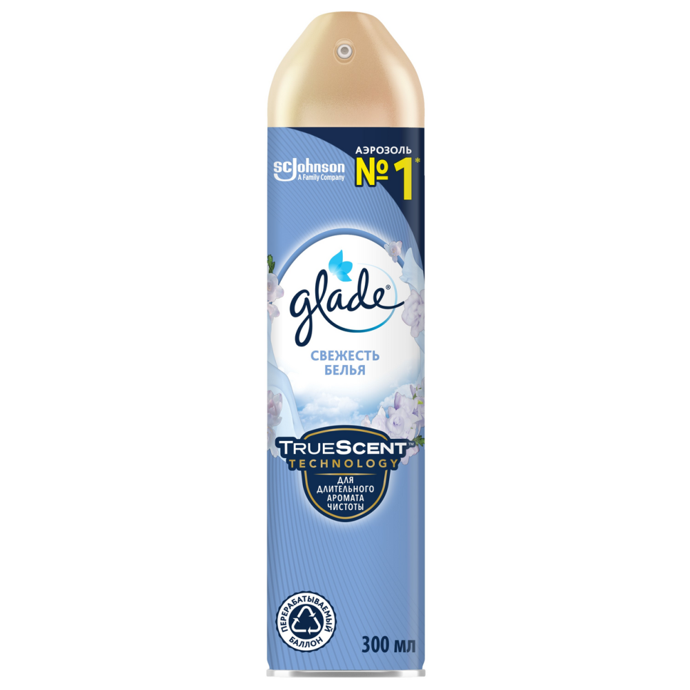 Аэрозоль Glade Свежесть белья, 300мл