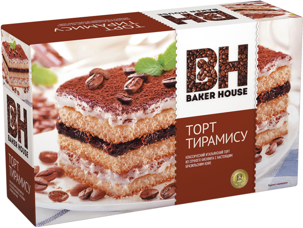 Торт Baker House Тирамису 350г