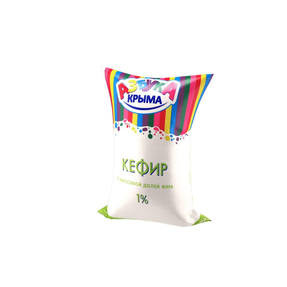 Кефир Азбука Крыма 1%, 900г БЗМЖ