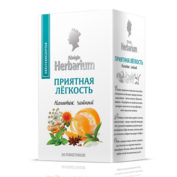 Напиток чайный Konigin Herbarium Приятная легкость, 1.5г х 20шт