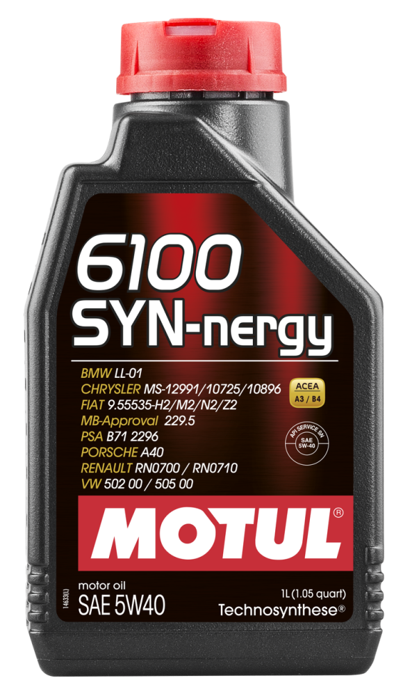 Масло Motul 6100 SYN-NERGY 5W-40 моторное 1 л