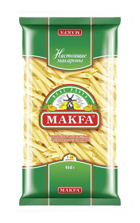 Макаронные изделия Makfa перья 450 г