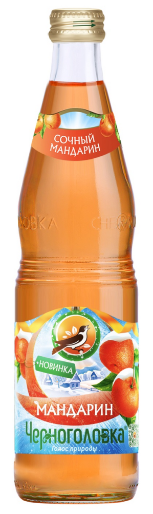 Напиток Напитки из черноголовки Мандарин сильногазированный, 500мл