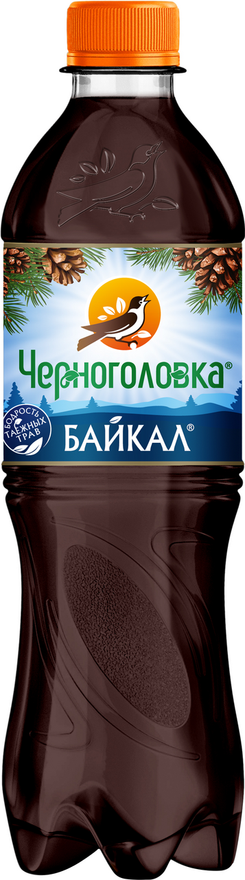 Лимонад Черноголовка Байкал газированный, 500мл