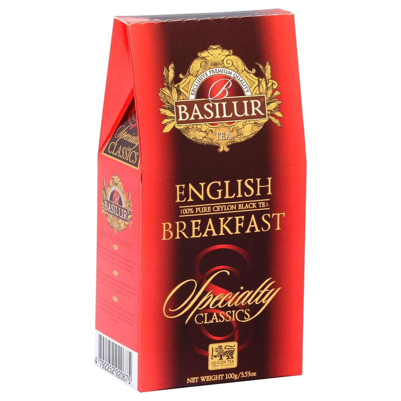 Чай черный Basilur English Breakfast листовой 100 г