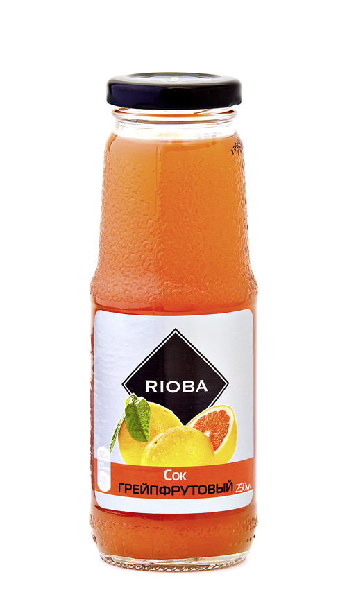Сок RIOBA красный грейпфрут, 0,25л