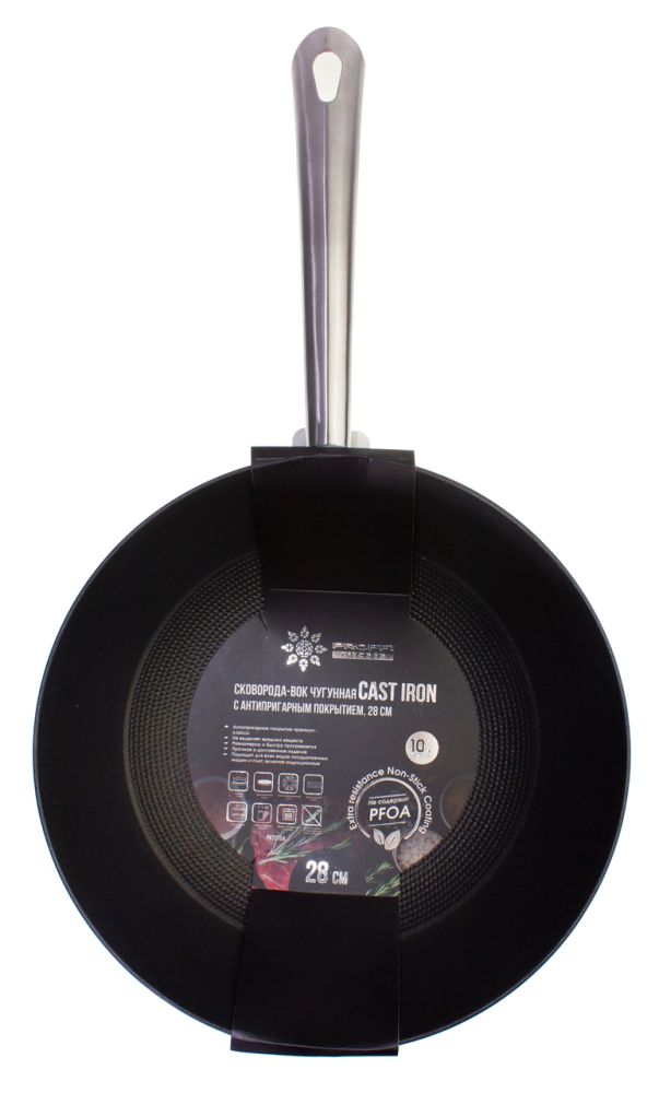 Сковорода-вок PROFFI KITCHEN, 28см