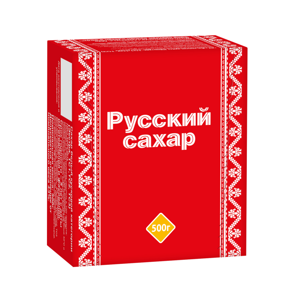 Сахар Русский сахар белый кусковой, 500г