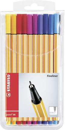Набор линеров Stabilo Point 10шт