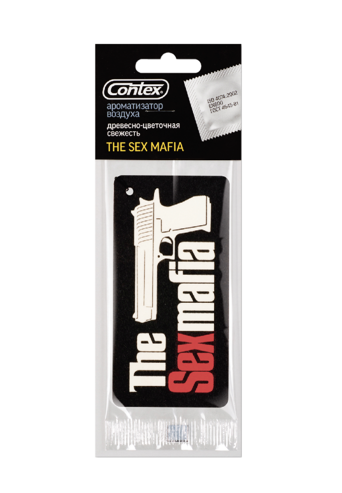 Ароматизатор Contex The Sex Mafia Древесно-цветочная свежесть подвесной