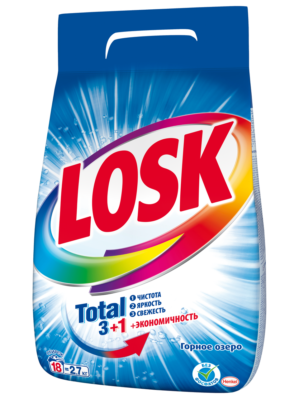 Стиральный порошок Losk Горное озеро 2.7 кг