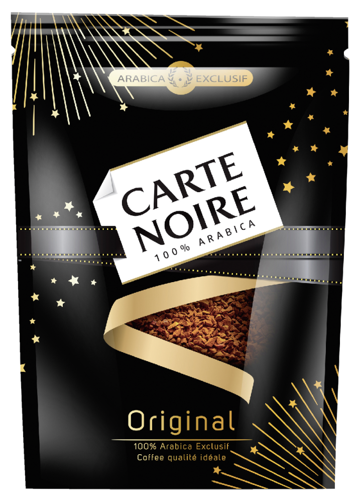 Кофе Carte Noire Original 100% натуральный растворимый сублимированный 150г