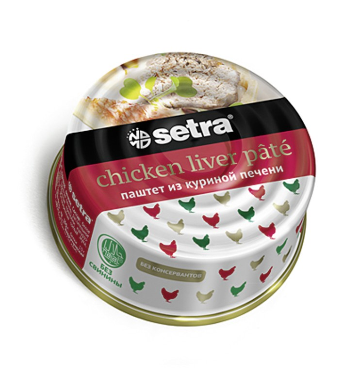 Паштет Setra из куриной печени 100 г