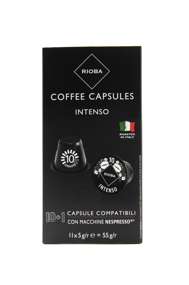 Капсулы RIOBA Intenso, 10 х 5 г Капсулы RIOBA Intenso, 10 х 5 г
