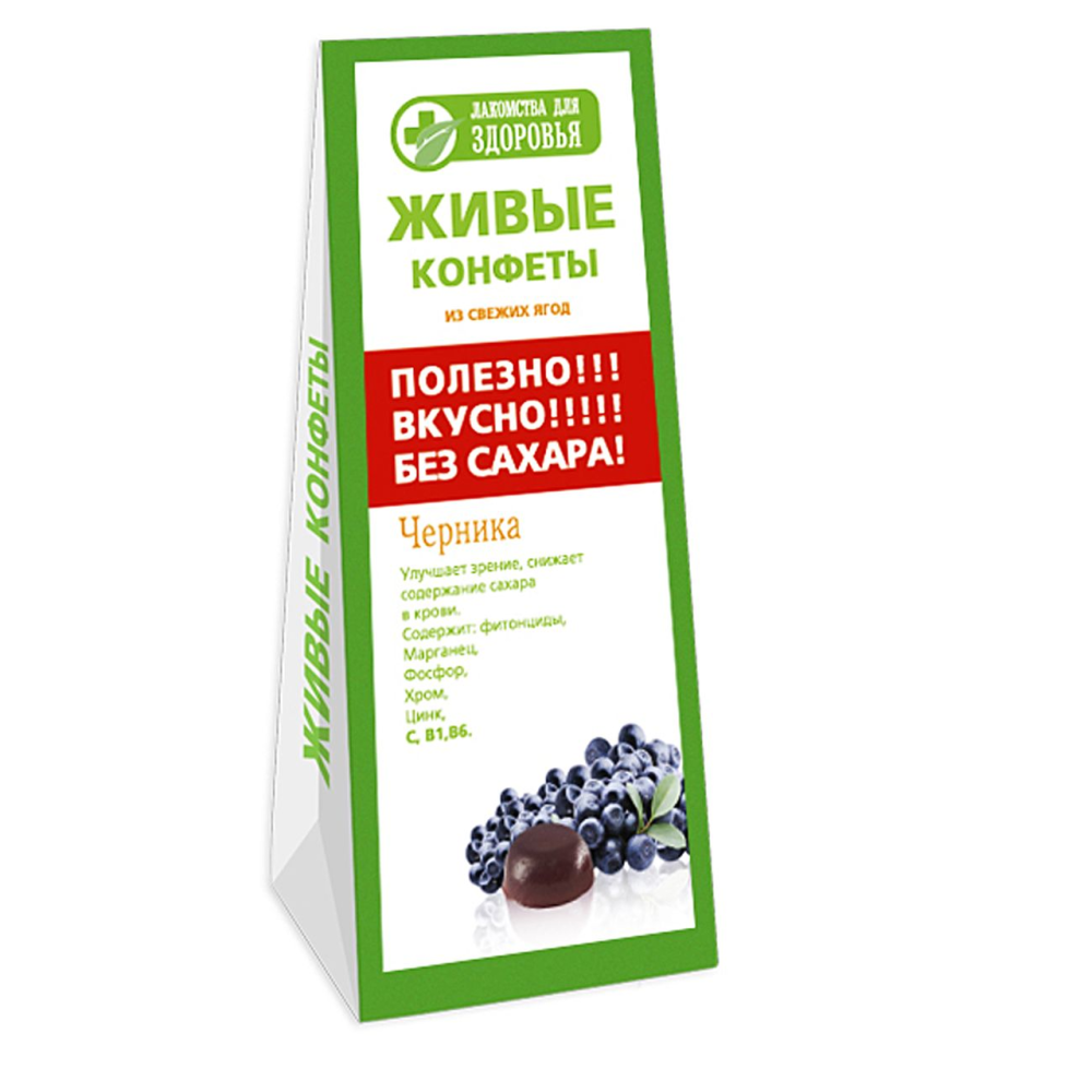 Мармелад Лакомства для здоровья желейный с черникой 170г