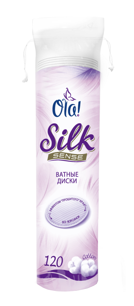 Ватные диски Ola! Silk Sense 120 шт