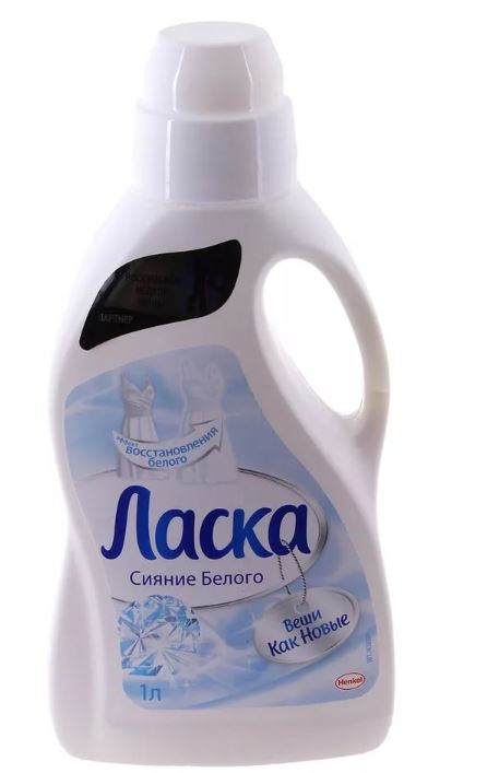 Гель для стирки Ласка Восстановление белого 3D 1 л
