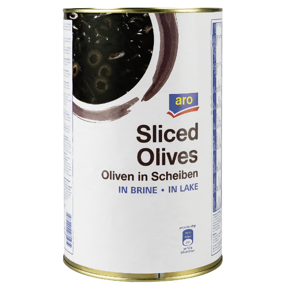 Оливки Metro Chef черные резаные 4,25 кг