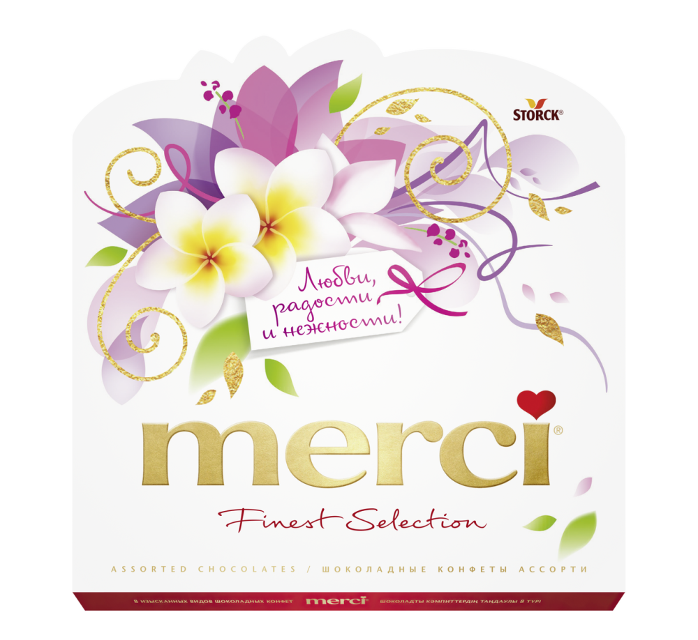 MERCI Конфеты ассорти Finest Selection 200г