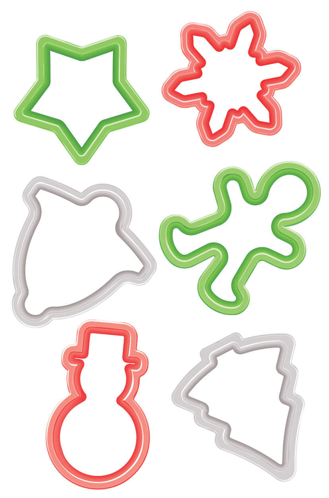 Комплект формочек Phibo для печенья 6 шт