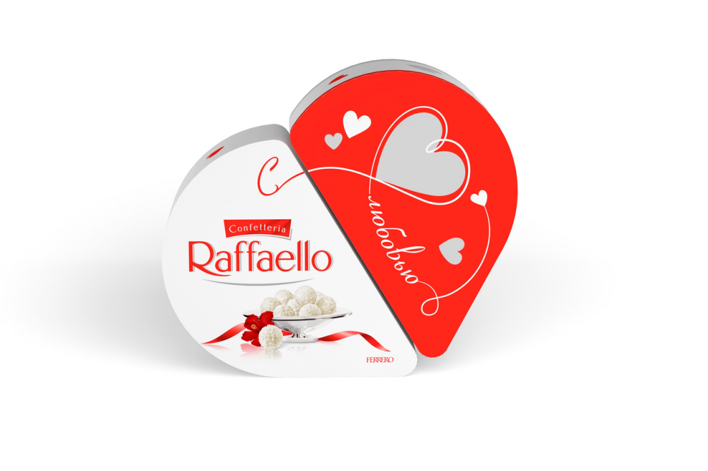 Конфеты Raffaello Сердце трансформер, 300г