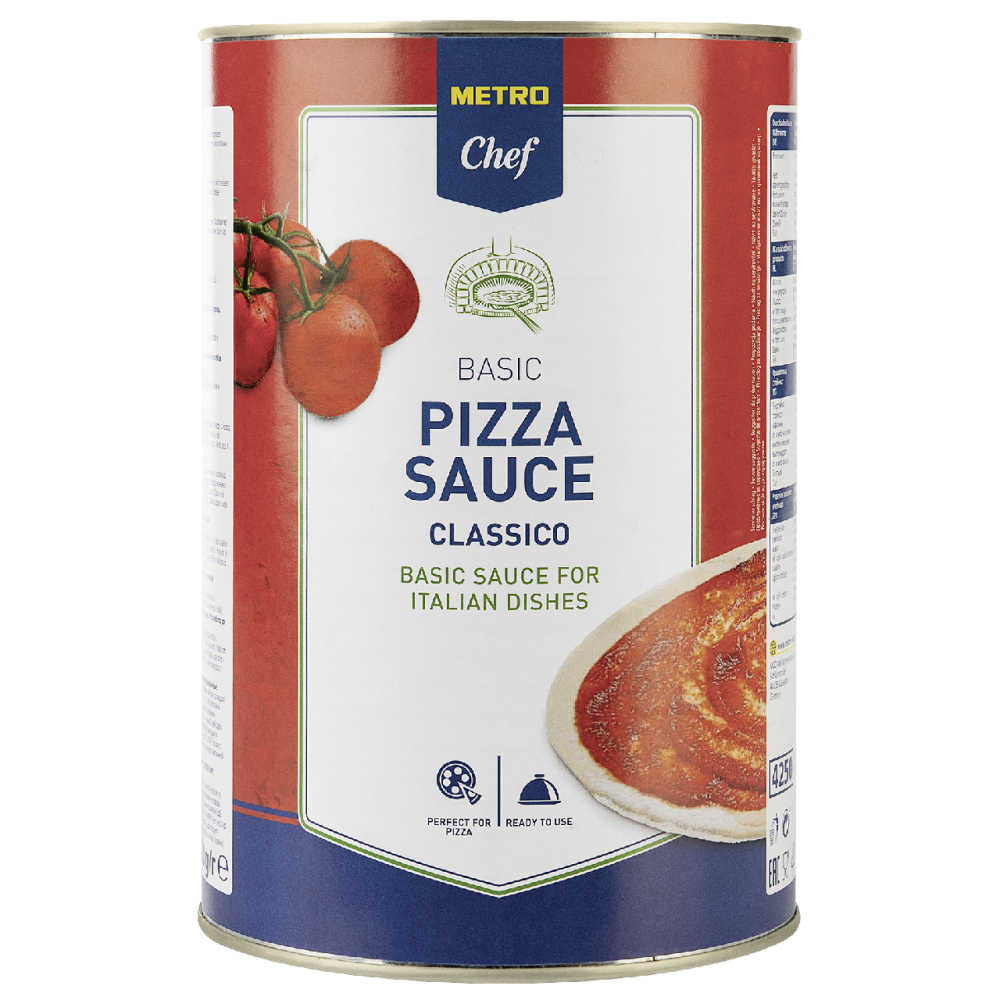 Соус Для пиццы без трав METRO CHEF, 4,1 кг