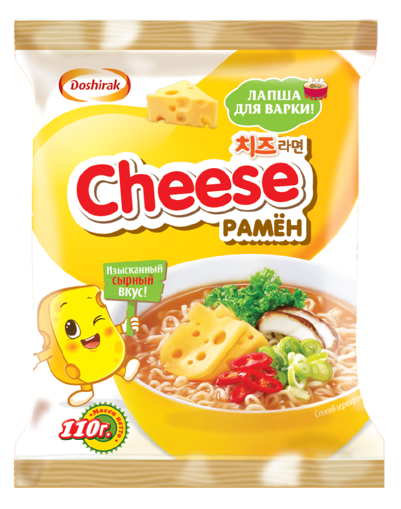 Лапша для варки Доширак Cheese Рамен, 110г