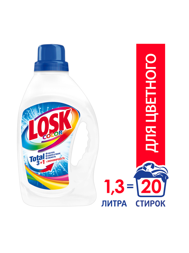 Гель для стирки Losk Color 1.3 л Гель для стирки Losk Color 1.3 л