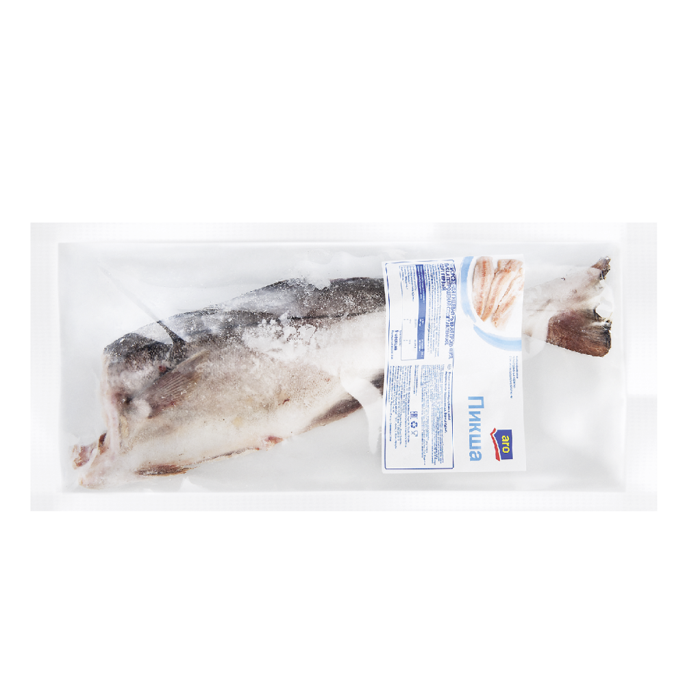 Пикша Aro свежемороженая потрошеная без головы ~0,9 кг