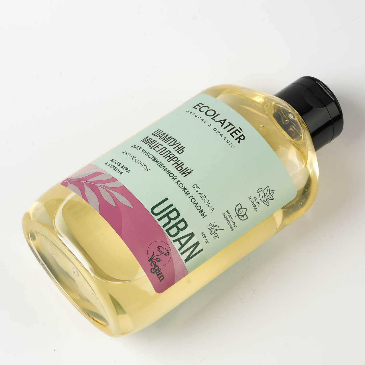 Шампунь Ecolatier мицеллярный для чувствительной кожи головы, 600мл