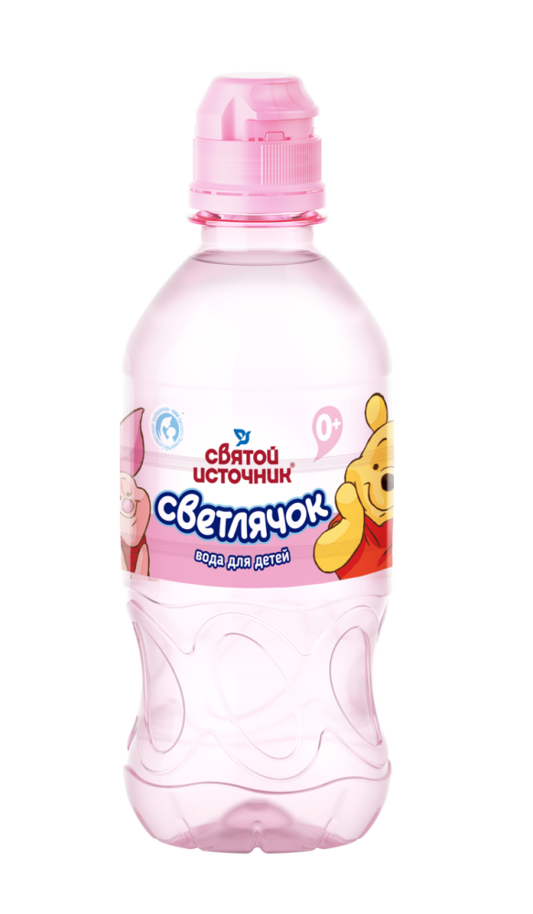 Вода питьевая Святой Источник «Светлячок» негазированная для детей 0+ 0,33 л
