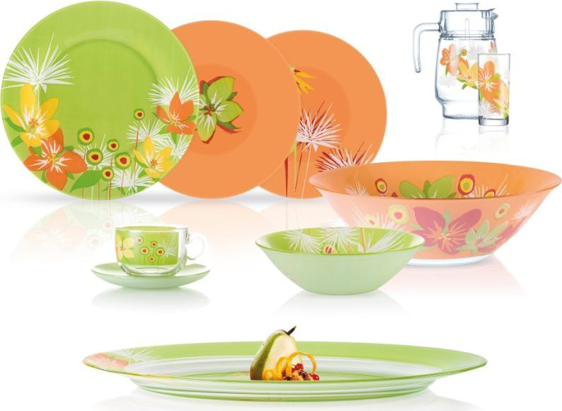 Столовый набор LUMINARC 46 предметов, в ассортименте