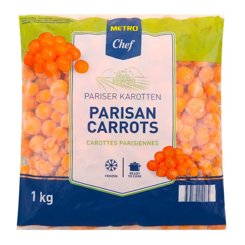 Морковь Metro Chef Парижская замороженная, 1кг