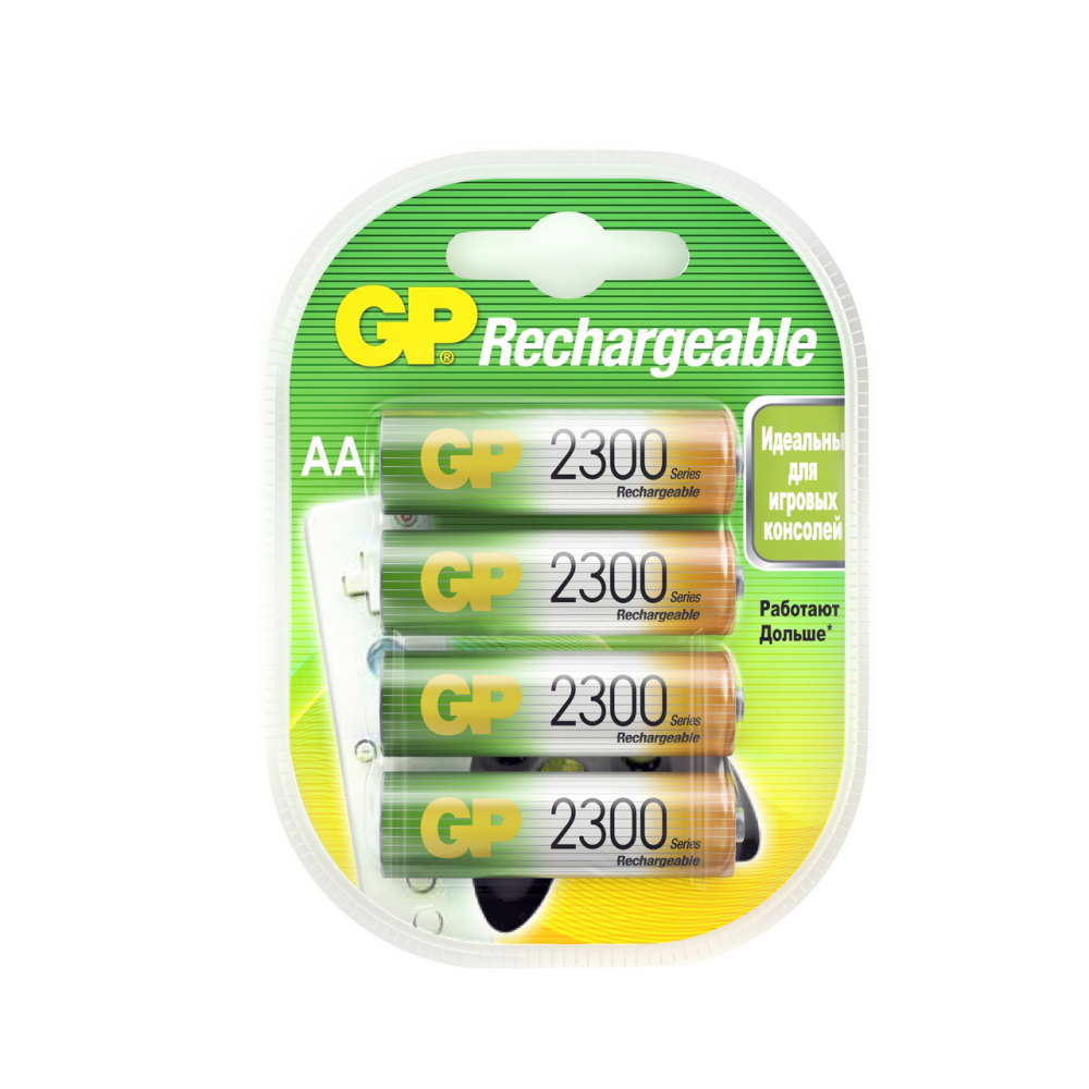 Аккумуляторы GP 2300 AA 4 шт