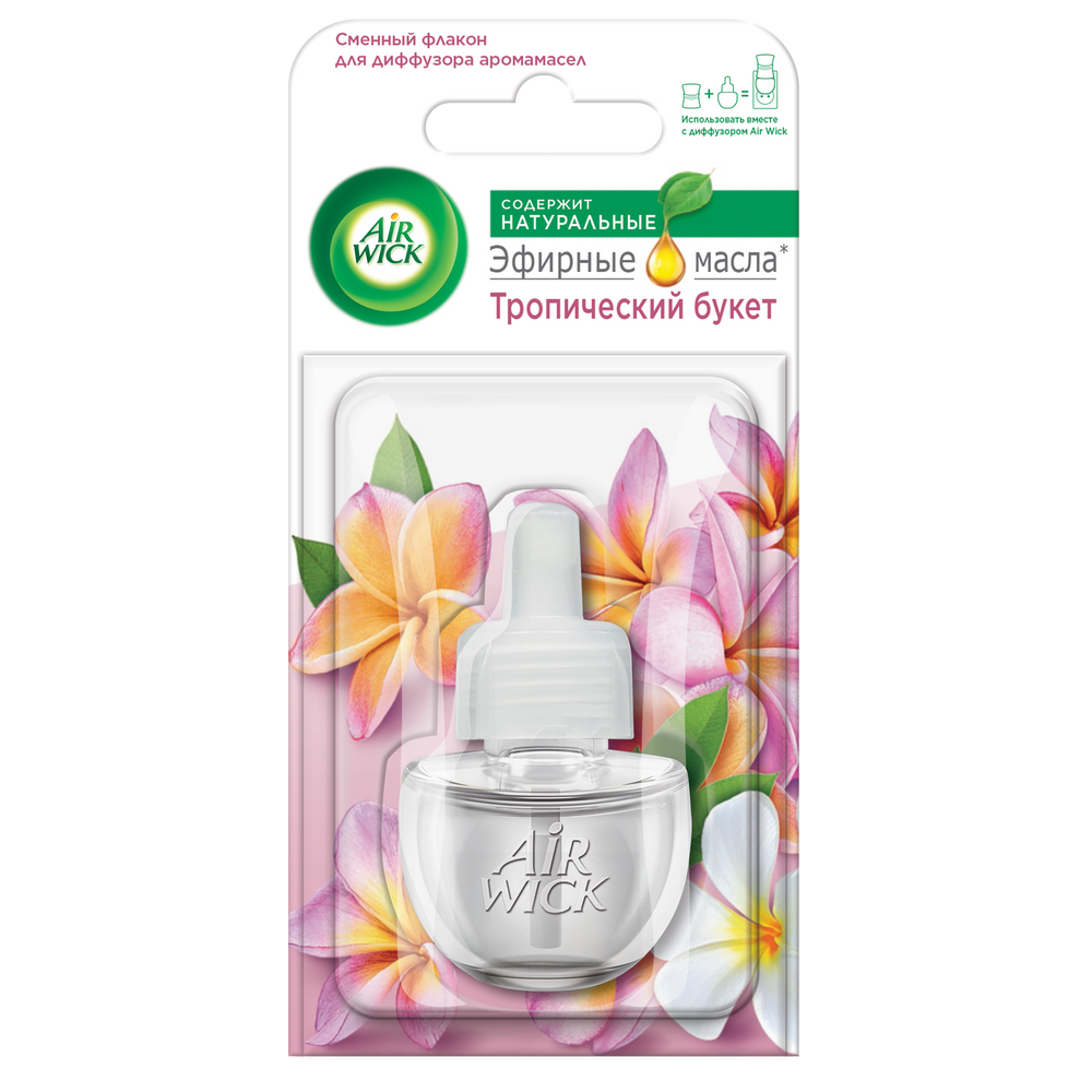 Сменный флакон Airwick Тропический букет для аромадиффузор 19 мл