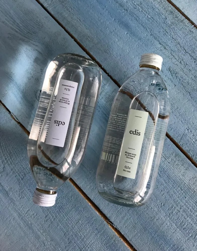 Вода Edis газированная, 950мл