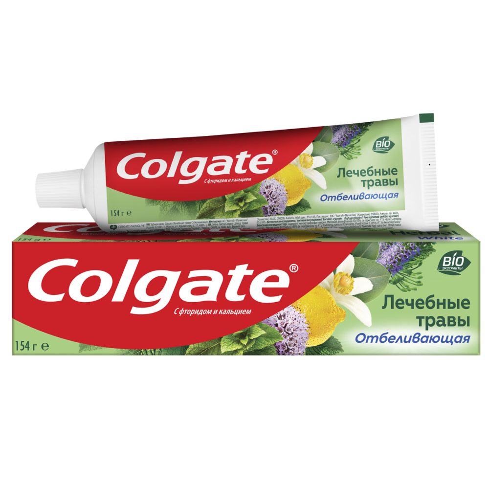 Зубная паста Colgate Лечебные травы отбеливающая 100 мл Зубная паста Colgate Лечебные травы отбеливающая 100 мл