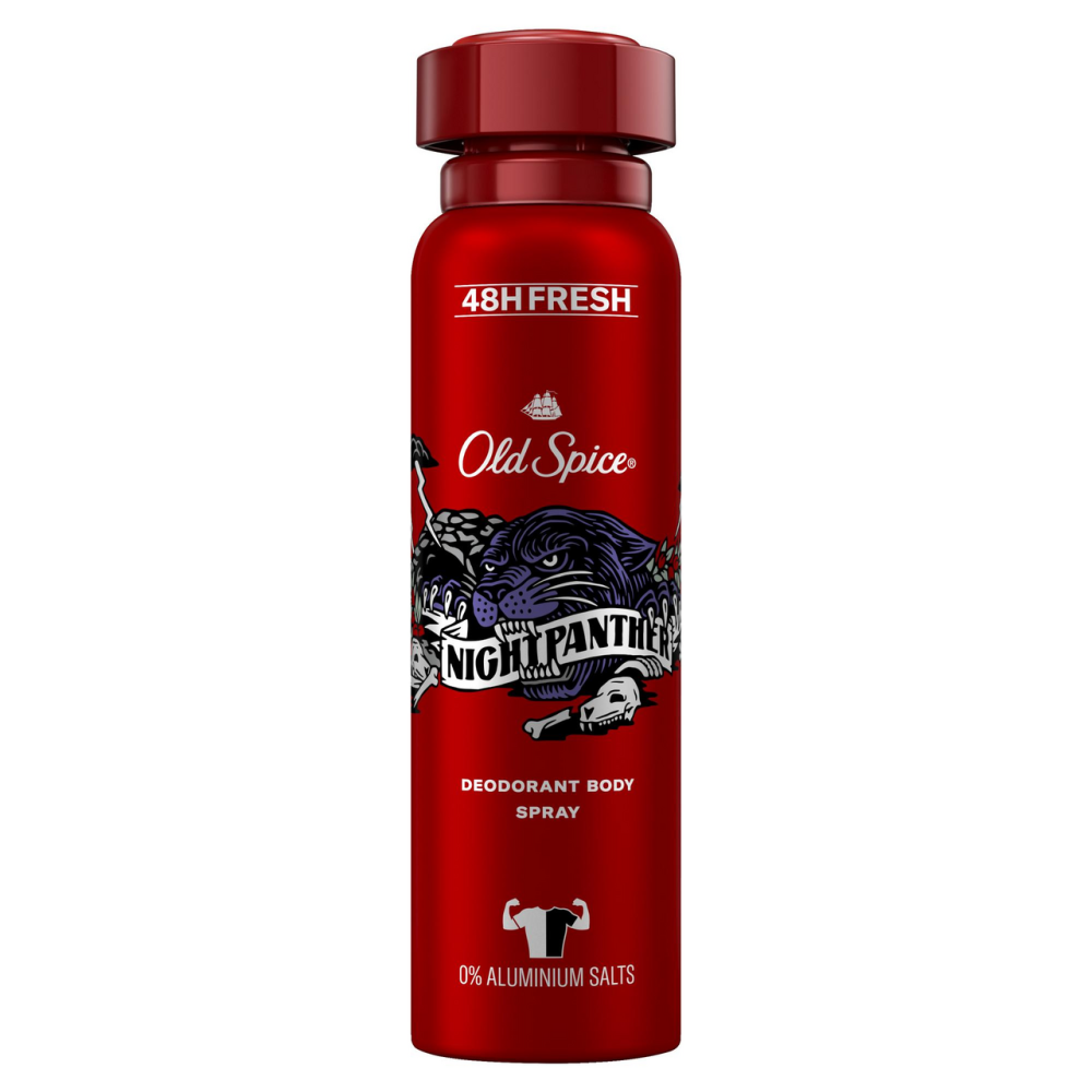 Дезодорант Old Spice Nightpanther спрей, 150мл