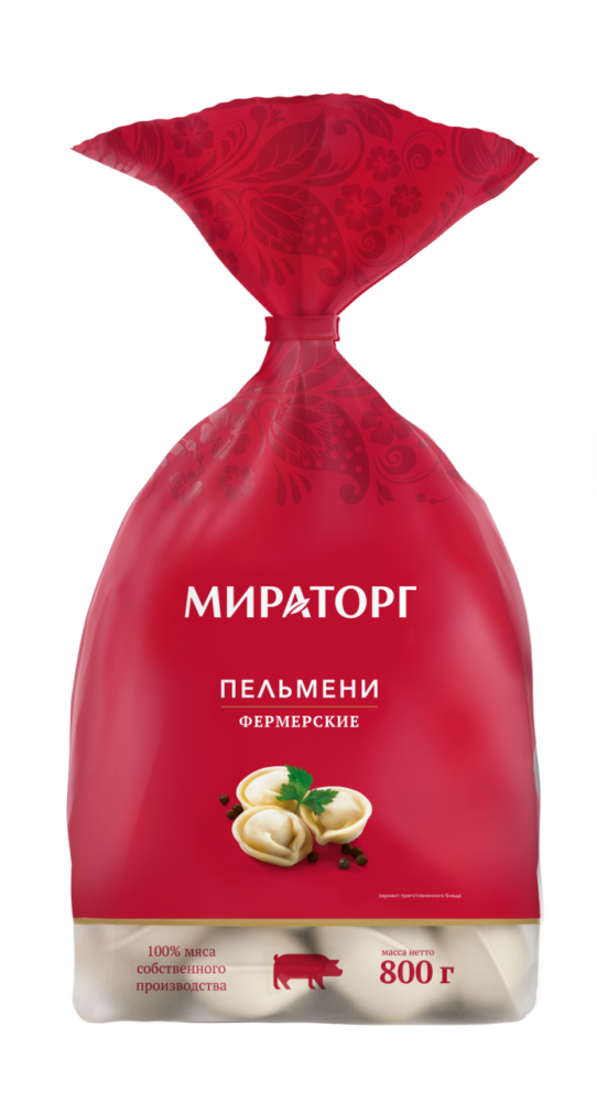 Пельмени Мираторг Фермерские замороженные 800 г