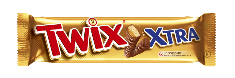 Печенье песочное Twix Xtra 82г