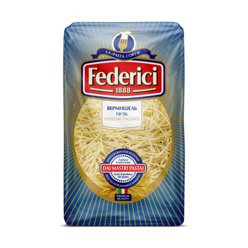 Макароны Federici вермишель №96, 400г
