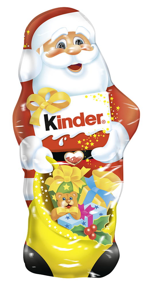 Шоколад фигурный Kinder Chocolate Дед Мороз молочный 55 г