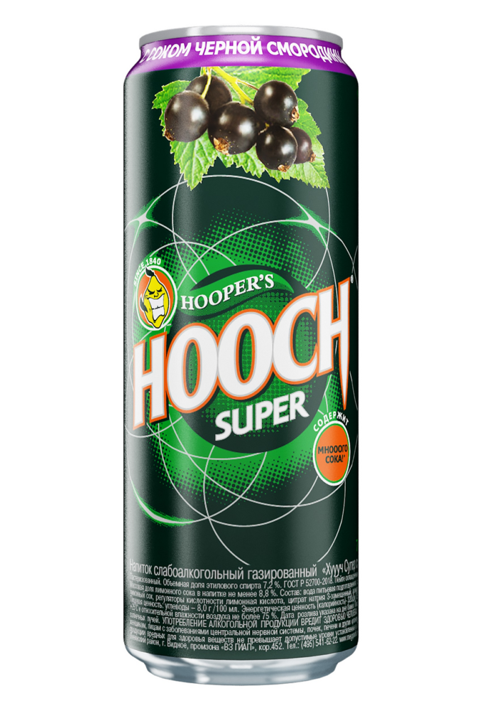 Hooch super черная смородина. Напиток Hooch супер 0.45л. Hooch super нап черная смородина 7,2. Напиток Hooch super 0,45.