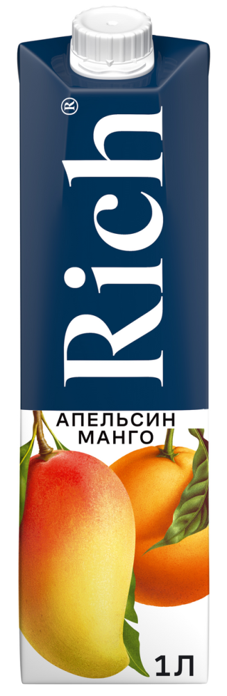 Нектар Rich Апельсин Манго, 1л