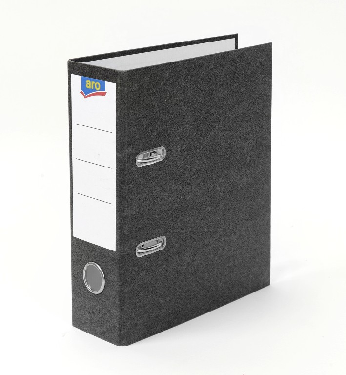 Папка-регистратор Aro Мрамор 70 мм, 4 шт