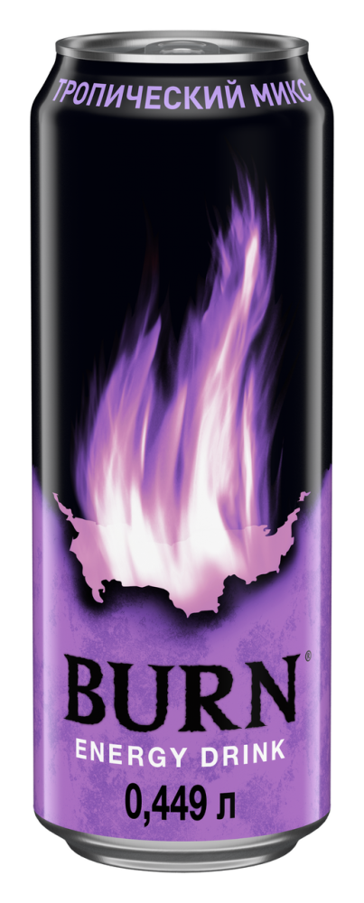 Напиток энергетический Burn Apple Passion Punch 0.449 л