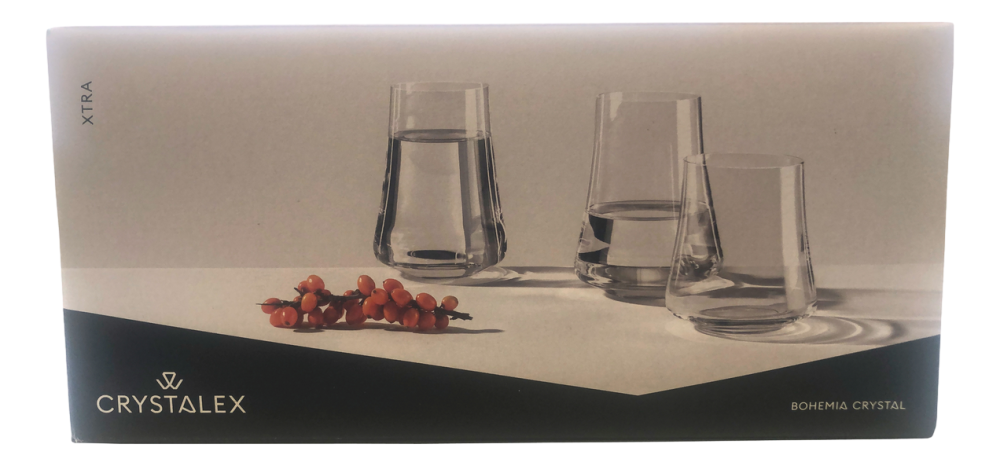Набор стаканов для воды Crystal Bohemia Xtra. 400мл х 6шт
