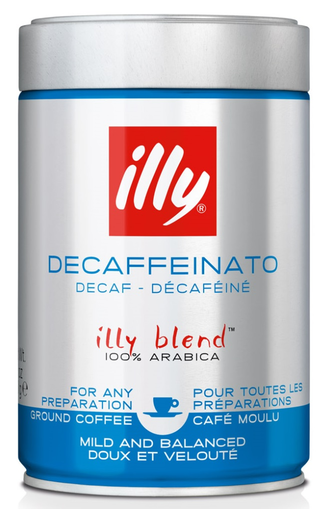 Кофе Illy без кофеина молотый, 250г